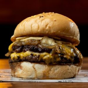Hamburguesa artesanal doble carne